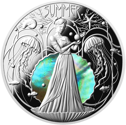 1 oz Лято 2024 Ниуе сребърна монета (1)