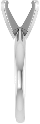 Sužadėtuvių Žiedas „Solitaire“ 585 Baltojo Aukso Square 7mm (4)