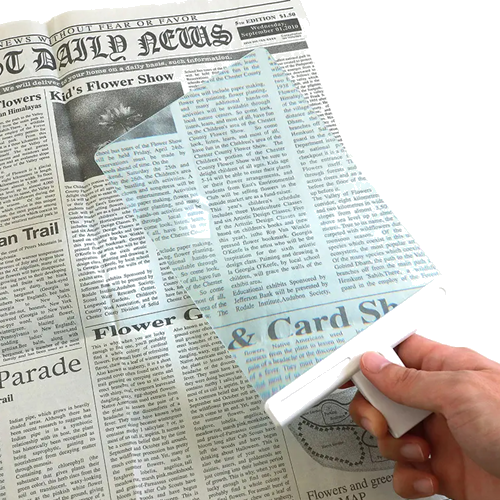 Pastatomas didinamasis stiklas su ištraukiamu stačiakampiu lęšiu ir LED pašvietimu 2x (2)