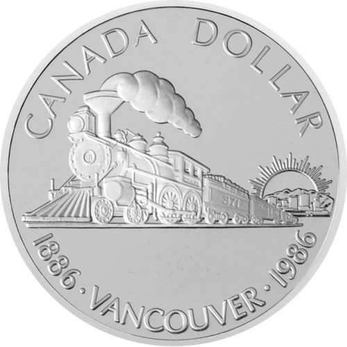 1 dolārs Kanāda Elizabete II sudraba monēta (1)