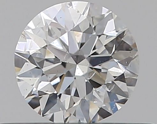 0.3 carat D-SI2 Excellent cut Natūralus Round Deimantas (1)