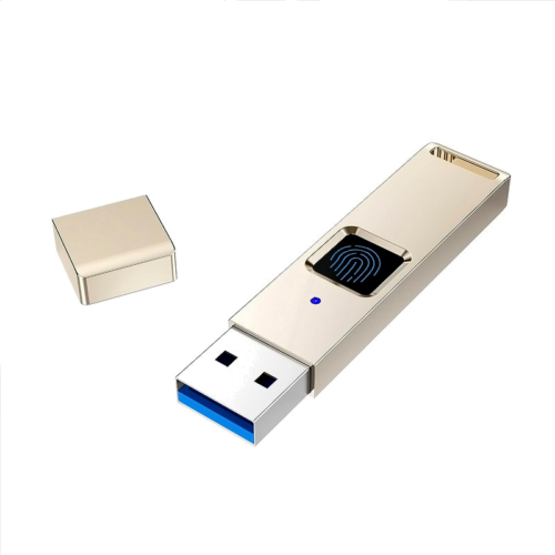 Заключваща се с пръстов отпечатък (криптирана) USB флаш памет Top Security 3.0 (1)