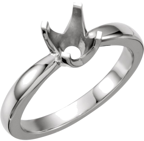 Sužadėtuvių Žiedas „Solstice Solitaire®“ 585 Baltojo Aukso Round 5.8mm (1)