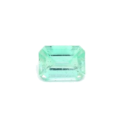 1.62 carat GREEN STEP cut Octagonal Smaragdas (1)