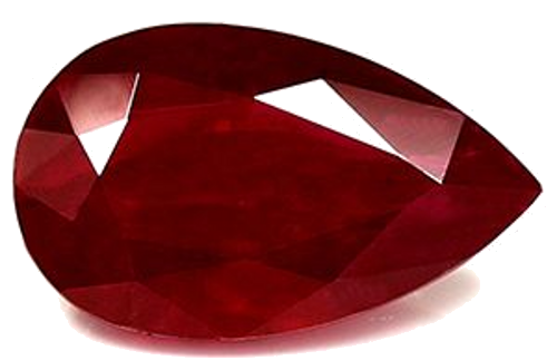 1.77 carat RED Pear Rubinas (1)