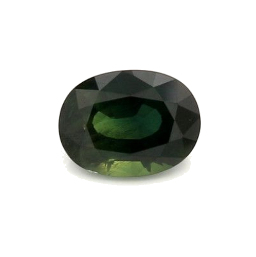 1.76 carat GREEN BRILLIANTSTEP cut Oval Safyras (1)