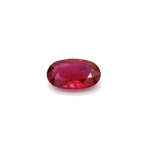 0.9 carat RED BRILLIANTSTEP cut Oval Rubinas (1)