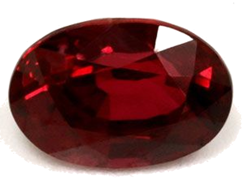 1.26 carat RED Oval Rubinas (1)