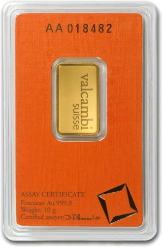 10 g Investment Gold Bar Valcambi (3)