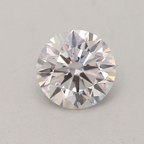 0.4 carat Faint Pink-SI1 GD cut Natūralus Round Deimantas (1)
