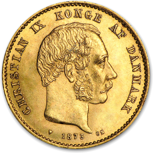 20 kroner Christian IX  Kingdom of Denmark gold coin (1)