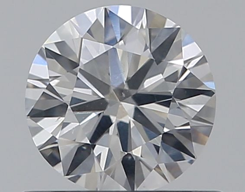 0.5 carat F-SI2 Excellent cut Natūralus Round Deimantas (1)