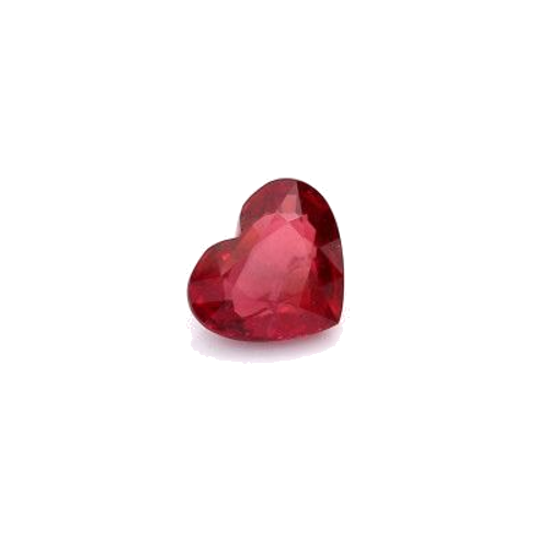1.09 carat RED BRILLIANTSTEP cut Heart Rubinas (1)