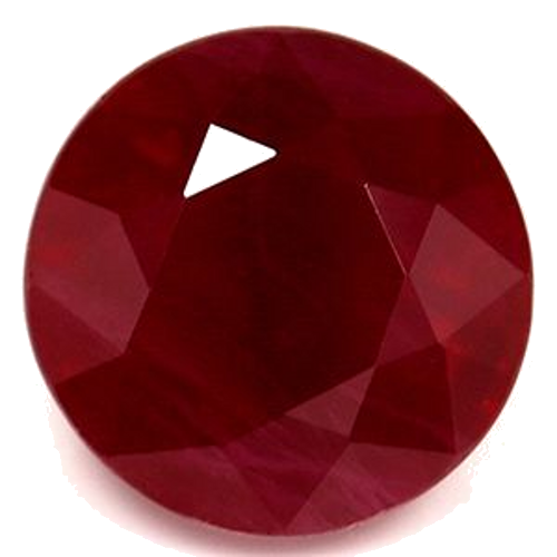 2.0 carat RED Round Rubinas (1)