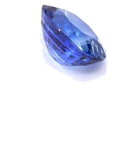 1.38 carat BLUE BRILLIANTSTEP cut Oval Safyras (1)