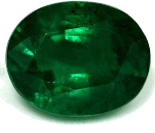 2.93 carat GREEN Oval Smaragdas (1)