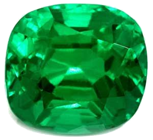 5.89 carat GREEN Cushion Smaragdas (1)
