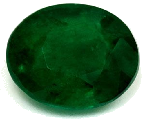 2.27 carat GREEN Oval Smaragdas (1)