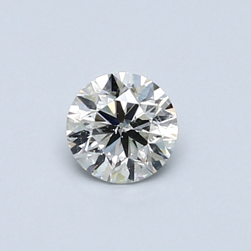 0.37 carat H-SI2 Very Good cut Natūralus Round Deimantas (1)