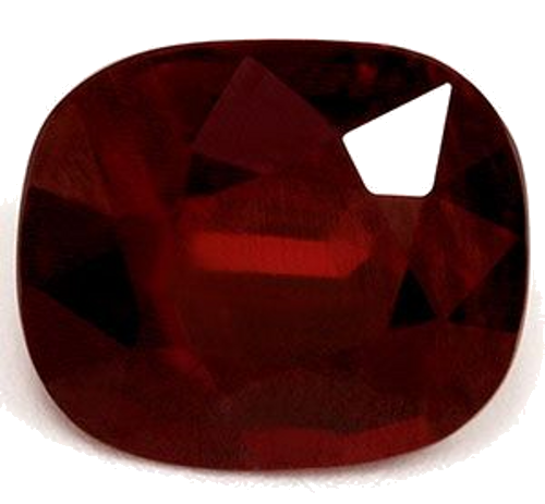 3.02 carat RED Cushion Rubinas (1)