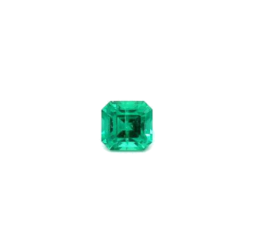0.28 carat GREEN STEP cut Octagonal Smaragdas (1)