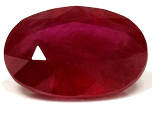 5.09 carat RED Oval Rubinas (1)