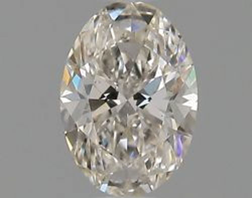 0.46 carat I-SI1 Natūralus Oval Deimantas (1)