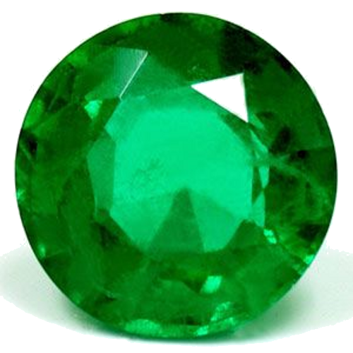 5.16 carat GREEN Round Smaragdas (1)