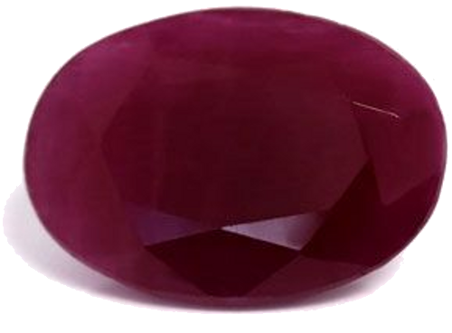 9.19 carat RED Oval Rubinas (1)