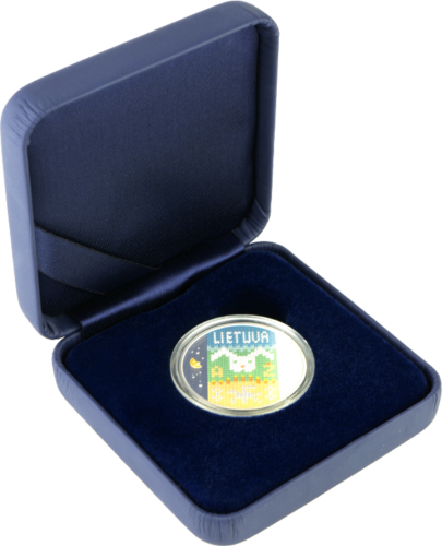 2022 Литва Zuikis Puikis 5 евро серебряная монета (1)