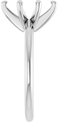 Sužadėtuvių Žiedas „Solitaire“ 585 Baltojo Aukso Marquise 10mm x 5mm (4)