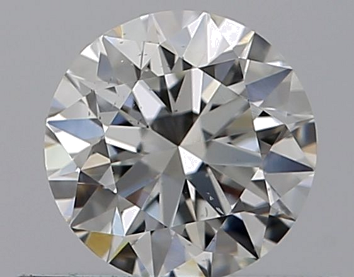 0.44 carat H-SI1 Excellent cut Natūralus Round Deimantas (1)