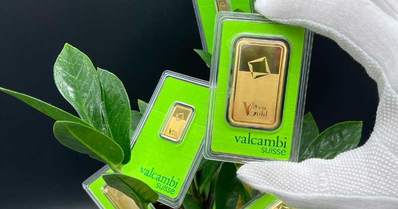 Green gold aukso luitai