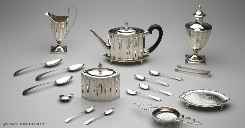 Paul Revere Sidabro dirbinių kolekcija