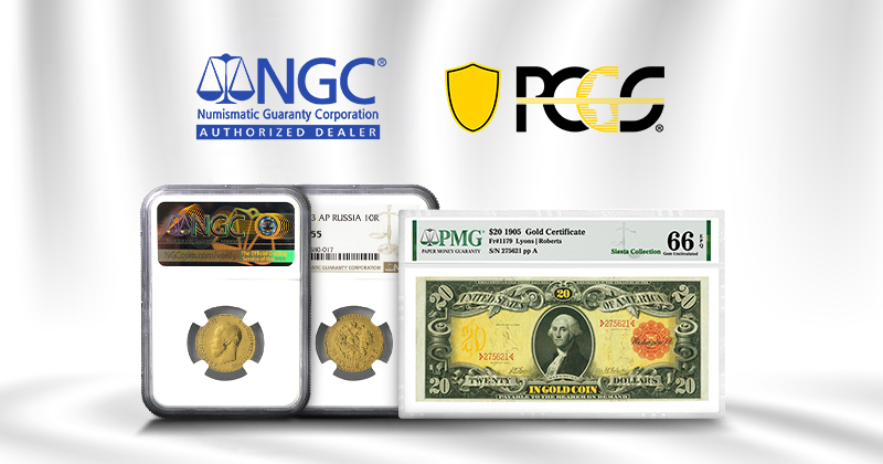 Monētu un banknošu sertifikācijas uzņēmumi