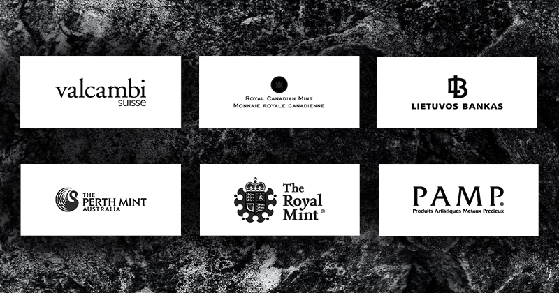 pasaulinės tauriųjų metalų kalyklos 