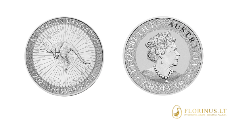 Sudraba ķenguru monēta