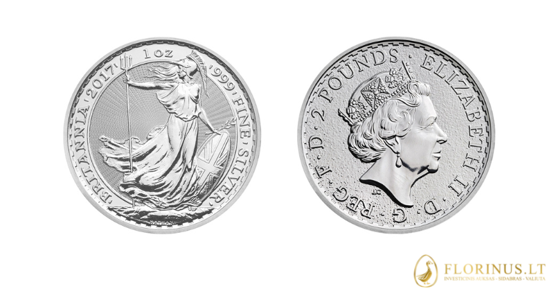 Britannia sudraba monēta