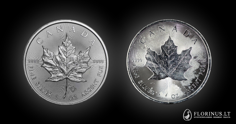 pieno dėmės ant monetos